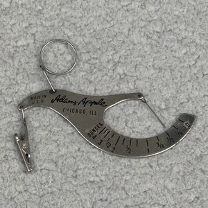 VTG‎ Adams Apple Chicago Pocket Letter Postage Scale 4oz 80g USA Made Rare Tool